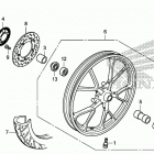 C125A Переднее колесо