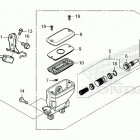 GL1800 2AC Задний тормозной цилиндр