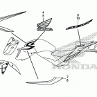 CB500FA Наклейки