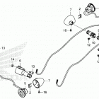 CMX300 AC Задний фонарь