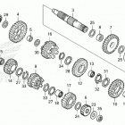 CRF300LA AC Трансмиссия