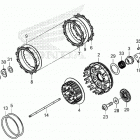 CRF450RX AC Сцепление