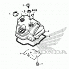 CRF450RL AC Крышка головки цилиндров