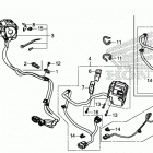 GL1800D 2AC Рулевые переключатели