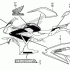 CBR300RA Наклейки