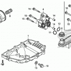 NC750X A Поддон картера и масляный насос