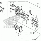 CBR650RA Передний суппорт