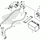 CBR650RA Аккумулятор