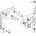 NC750X A Задние амортизаторы