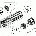 GL1800 3AC Сцепление