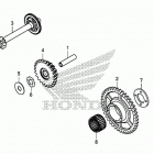 CBR650RA Starting driven gear