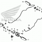 CB650RA Задний фонарь