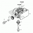 CRF250LA AC Модуль ABS