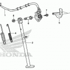 CRF250L AC Подножка