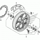 NC750X A Переднее колесо