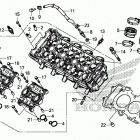 CBR650RA Головка цилиндров