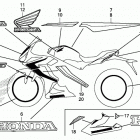 CBR650RA Наклейки