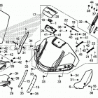 GL1800D 2AC Ветровое стекло