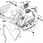 CRF250RL AC Топливный бак