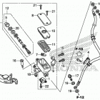 NC750X A Front brake master