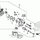 NC750X A Задний суппорт