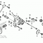 VT1300CX 6A Масляный насос и фильтр