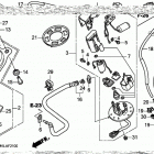 NC750X A Топливный бак и насос
