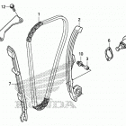 CRF250L AC Цепь ГРМ и натяжитель