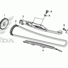 NC750X A Цепь ГРМ и натяжитель