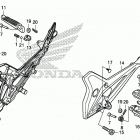 NC750X A Подножки