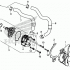 CBR650RA Водяной насос