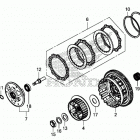 CBR650RA Сцепление