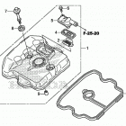 CRF250L AC Крышка головки цилиндров