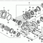 VT750C2B A Side gear case