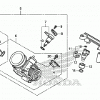 NC750X A Корпус Дросселя