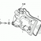 NC750X A Крышка головки цилиндров