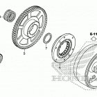 NC750X A Муфта стартера