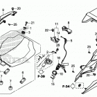 CB650RA Seat@rear cowl