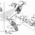 GL1800D 2AC Задние амортизаторы