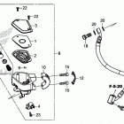 GL1800D 2AC Front brake master