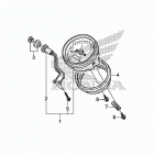 VT750C2B A Спидометр