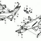 NC750X A Боковые обтекатели
