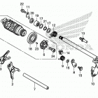 CBR650RA Вилка переключения передач