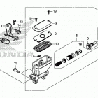 GL1800D 2AC Задний тормозной цилиндр