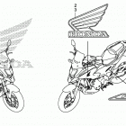 NC750X A Наклейки