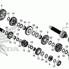 CB650RA Трансмиссия