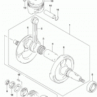 DR200S Коленвал
