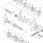 GSX250R,RA Трансмиссия