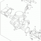 LT,A500X Throttle body (lt-a500xm0 p33)