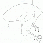 GSX,R1000 Front fender (gsx-r1000a)